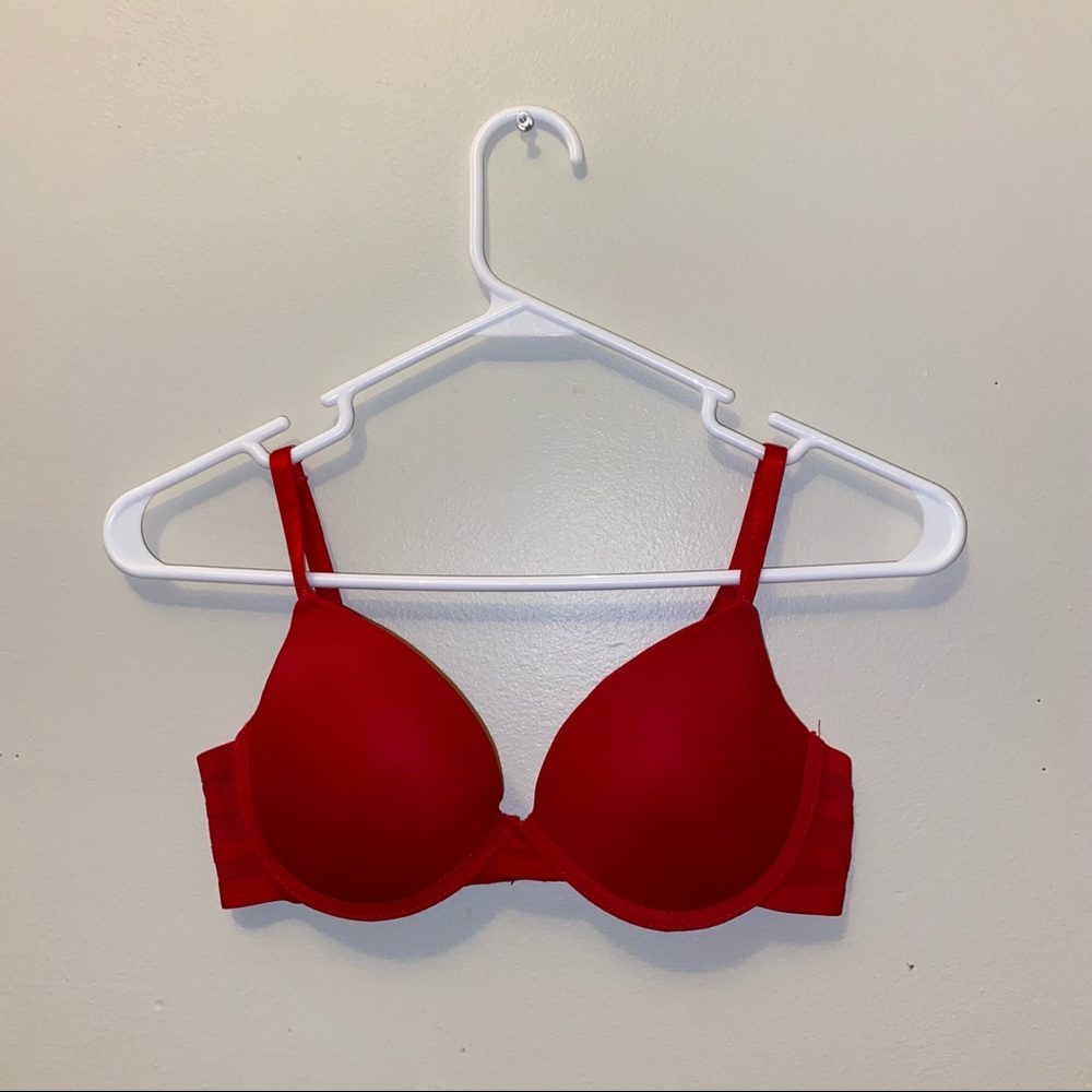 Adrienne Vittadini Red Bra